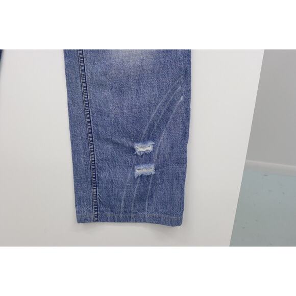 Dolce and Gabbana Jeans Men Distressed Blue Flags Size 36 W34 L 28.5 Soccer? - Picture 9 of 16